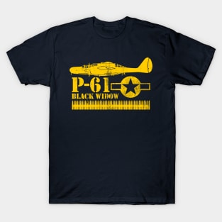 P-61 Black Widow (distressed) T-Shirt
